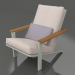 modèle 3D Fauteuil club de détente (Gris ciment) - preview