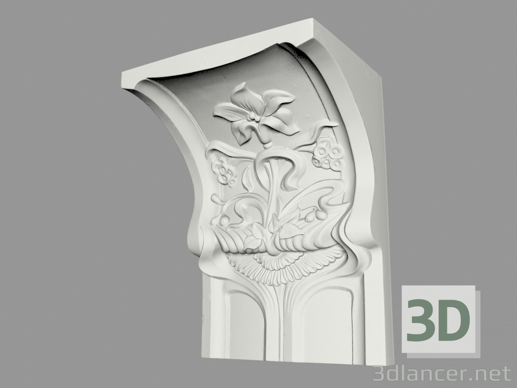 Modelo 3d Capital (Ш10) - preview