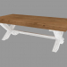 3d model Mesa de centro (PRO.075.XX 130x42x59cm) - vista previa