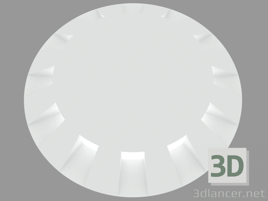 3D Modell Die Lampe, die in der Erde MINISPARKS gebaut ist (S5631) - Vorschau