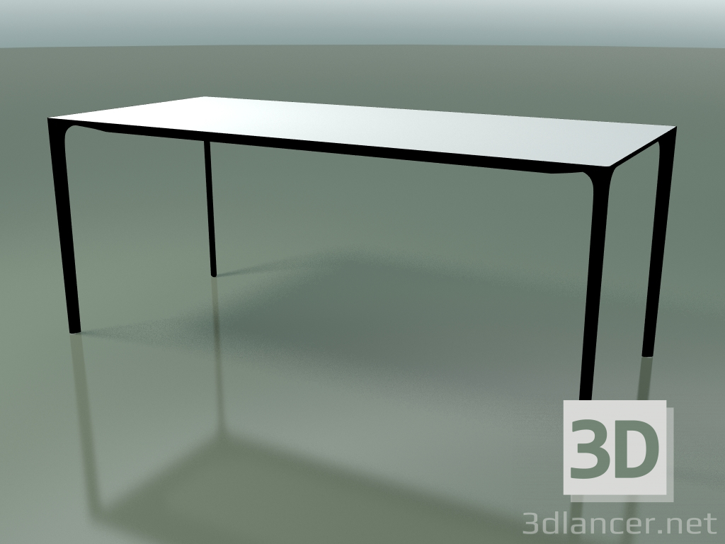 modèle 3D Table rectangulaire 0814 (H 74 - 79x180 cm, stratifié Fenix F01, V39) - preview