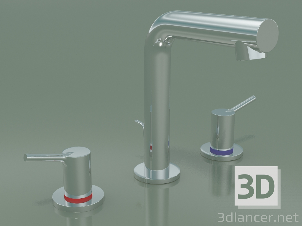 3d model Grifo para lavabo (72130000) - vista previa