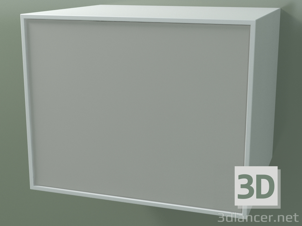 3d model Cajón (8AUBCB03, Glacier White C01, HPL P02, L 60, P 50, H 48 cm) - vista previa