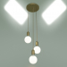 3d model Pendant lamp 50151-3 (gold) - preview