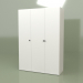 Modelo 3d Roupeiro 3 portas GL 130 (Branco) - preview