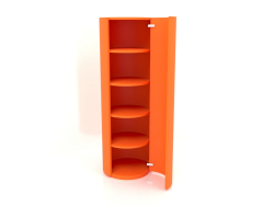 Gabinete (con puerta abierta) TM 09 (D=503x1510, naranja brillante luminoso)