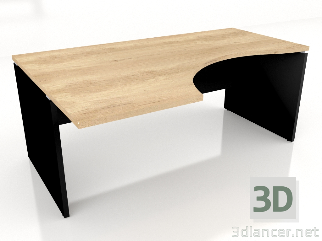 3d model Mesa de trabajo Ogi V BVG17 (1800x1200) - vista previa