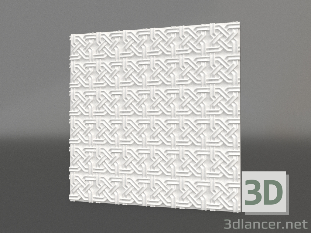 3d model 3d panel C-07 - preview