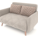 3D Modell Schlafsofa Cardiff (grau-beige - mehrfarbig) - Vorschau