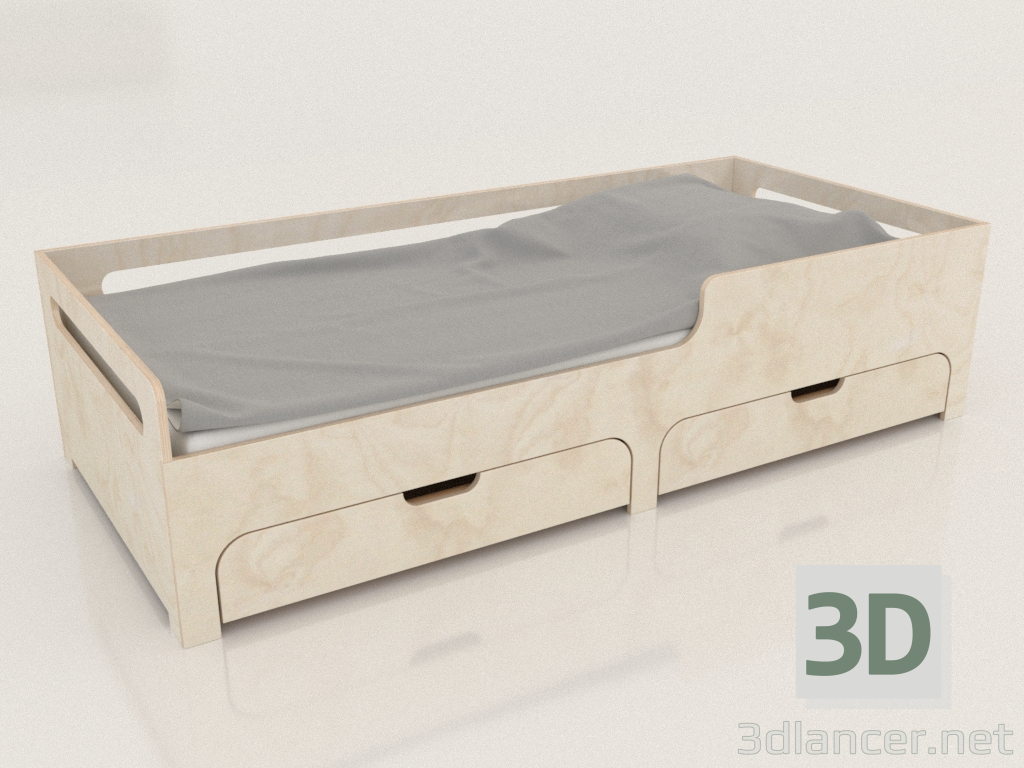 modello 3D Letto MODE DR (BNDDR2) - anteprima