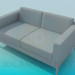 3D Modell Sofa - Vorschau