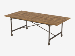 bar Tabla 86 "VINTAGE madera y metal TABLA (8831.0004M)