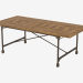 3d модель Стол барный 86" VINTAGE WOOD & METAL TABLE (8831.0004M) – превью