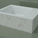 3d model Lavabo sobre encimera (01R121102, Carrara M01, L 48, P 36, H 16 cm) - vista previa