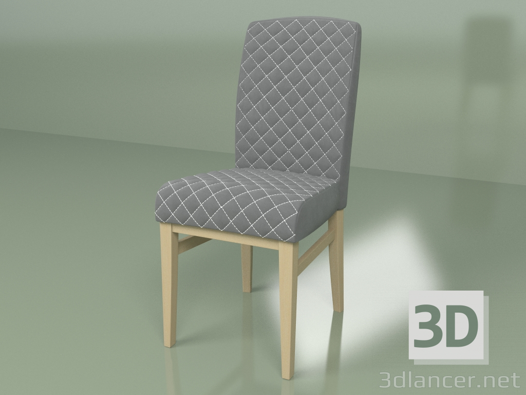 modello 3D Sedia Titto (Albero) - anteprima