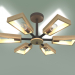 3d model Ceiling chandelier 70056-6 (coffee) - preview