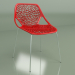 modèle 3D Chaise Caprice 1 (rouge) - preview