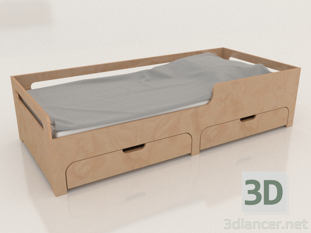 Modelo 3d Modo de cama DR (BVDDR2) - preview