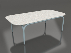 Table basse (Bleu gris, DEKTON Sirocco)