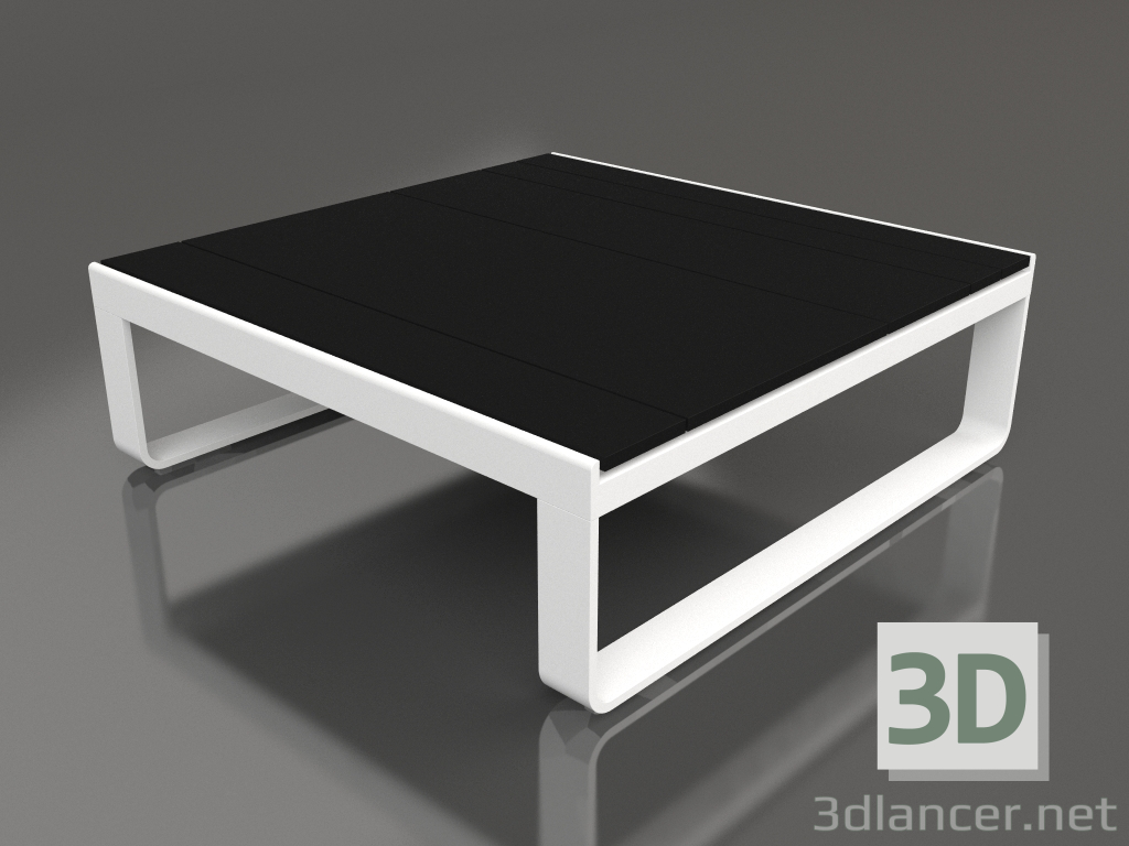 Modelo 3d Mesa de centro 90 (DEKTON Domoos, Branco) - preview