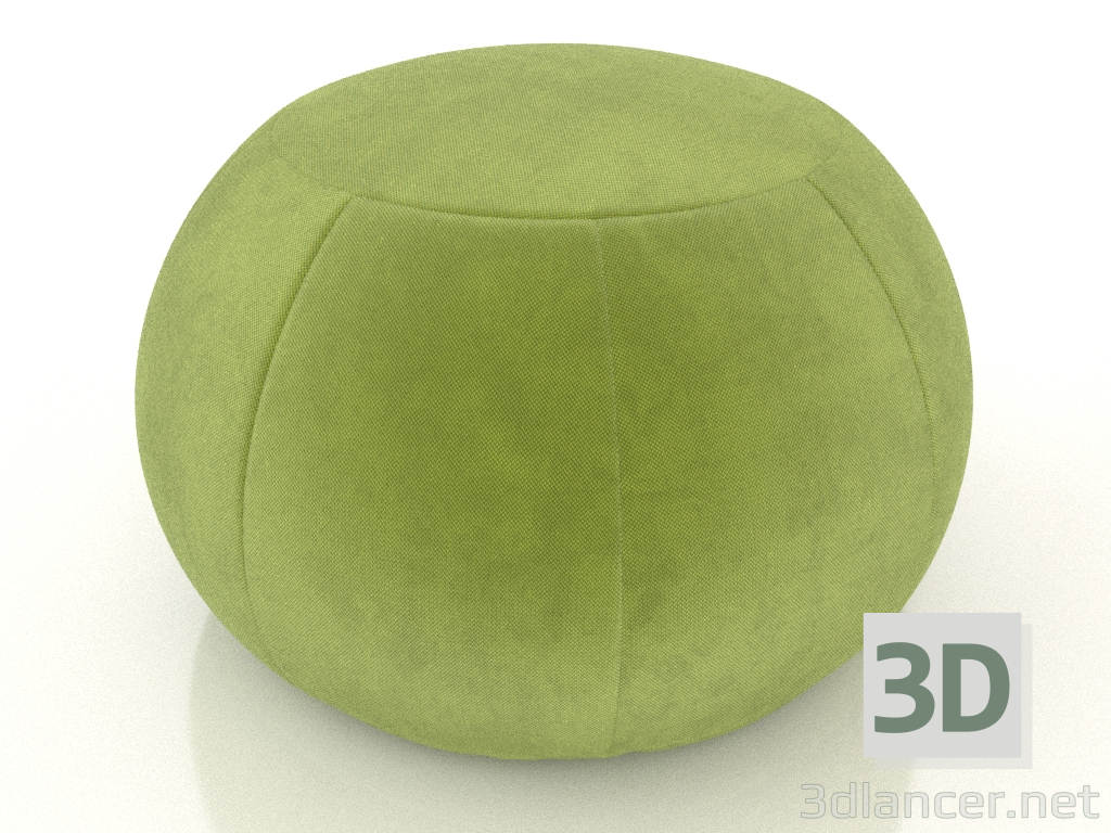 modello 3D Pouf Moony (korsyka 7119) - anteprima