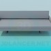 3D Modell Sofa - Vorschau