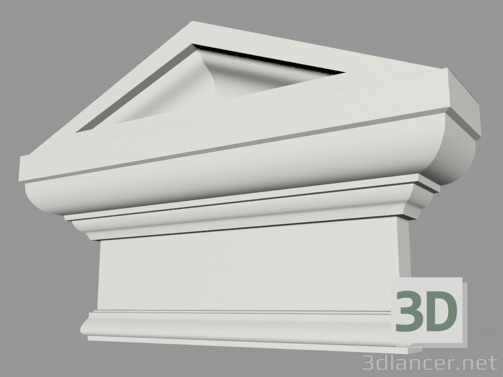 3d model Capital (Ш25) - vista previa