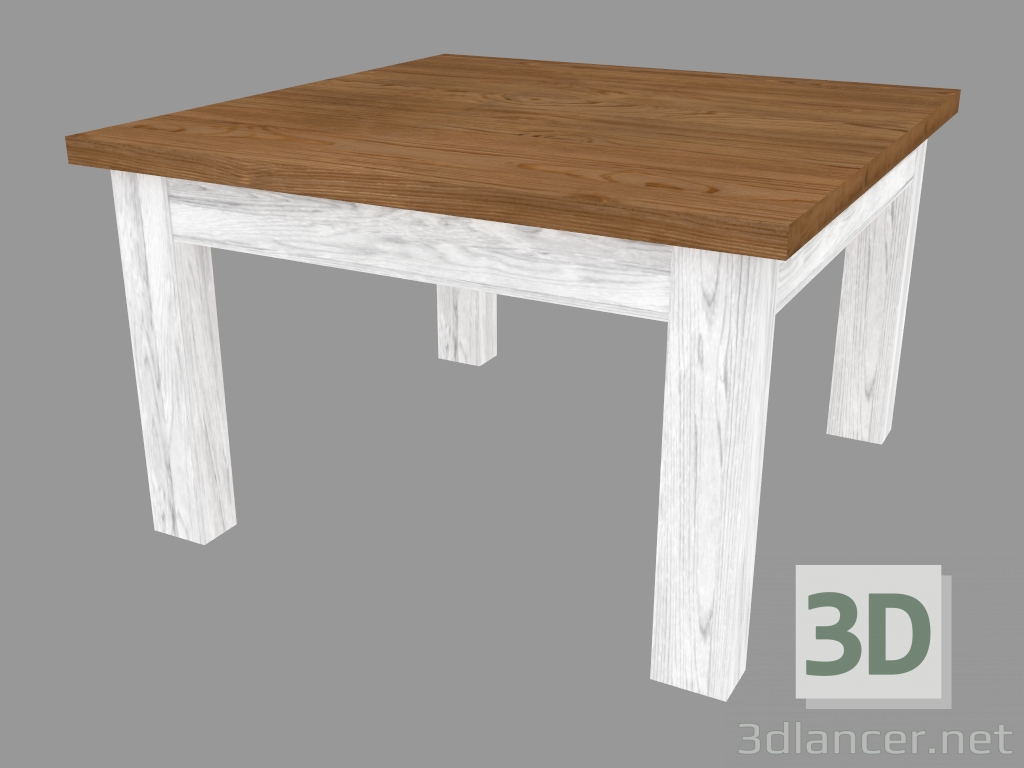 3d model Mesa de centro (PRO.077.XX 80x49x80cm) - vista previa