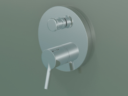 Single lever bath mixer for concealed installation (72405000)