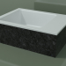 3d model Lavabo sobre encimera (01R121102, Nero Assoluto M03, L 48, P 36, H 16 cm) - vista previa