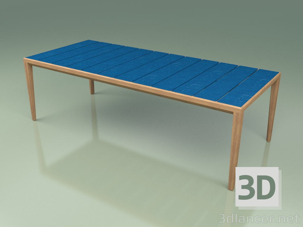 3d model Mesa de comedor 174 (Zafiro Gres Glaseado) - vista previa