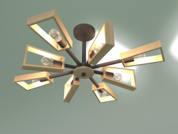 Ceiling chandelier 70056-8 (coffee)