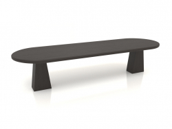 Bench VK 05 (1600x500x350, wood brown)