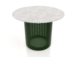 Table basse ronde Ø60 (Vert bouteille)