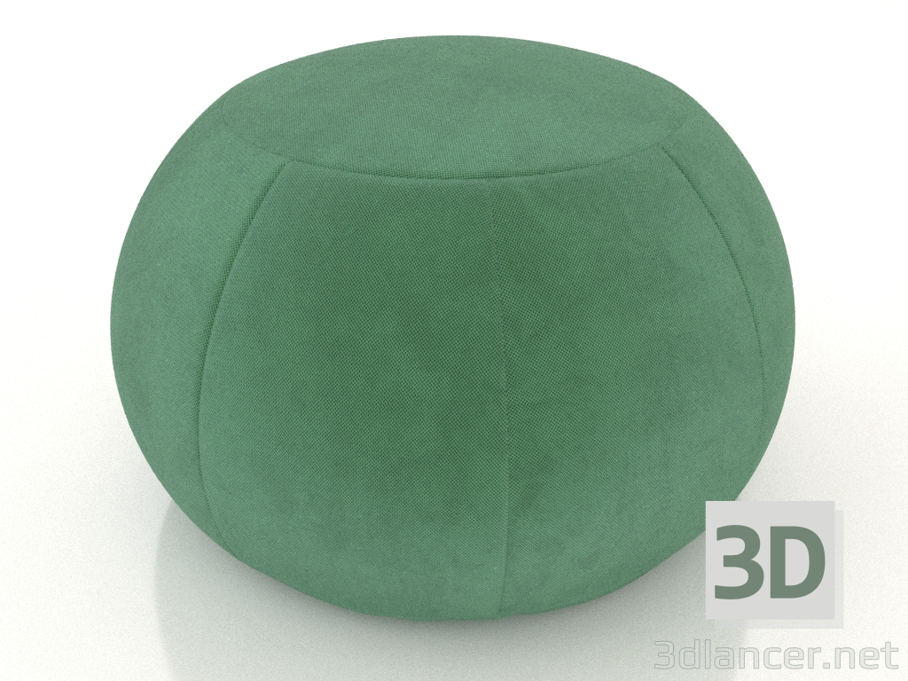 modello 3D Pouf Moony (korsyka 7120) - anteprima