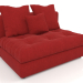 3d model Sofa module Vegas 4 - preview