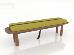Bench TAN 1600x450x350 mm