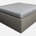 Modelo 3d Pouf Footstool pé 55300 55350 - preview