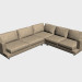 3d model Sofa Lexus (angular, 323х286) - preview