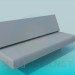 3D Modell Sofa - Vorschau