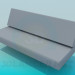 3D Modell Sofa - Vorschau