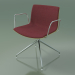 3d model Chair 2056 (swivel, with armrests, LU1, with front trim, PO00415) - preview