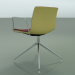 3d model Chair 2056 (swivel, with armrests, LU1, with front trim, PO00415) - preview