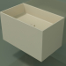 3d model Lavabo de pared (02UN32101, Bone C39, L 60, P 36, H 36 cm) - vista previa