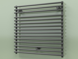 Heated towel rail - Santorini (SAN 07 750 mm, RAL - 9005)