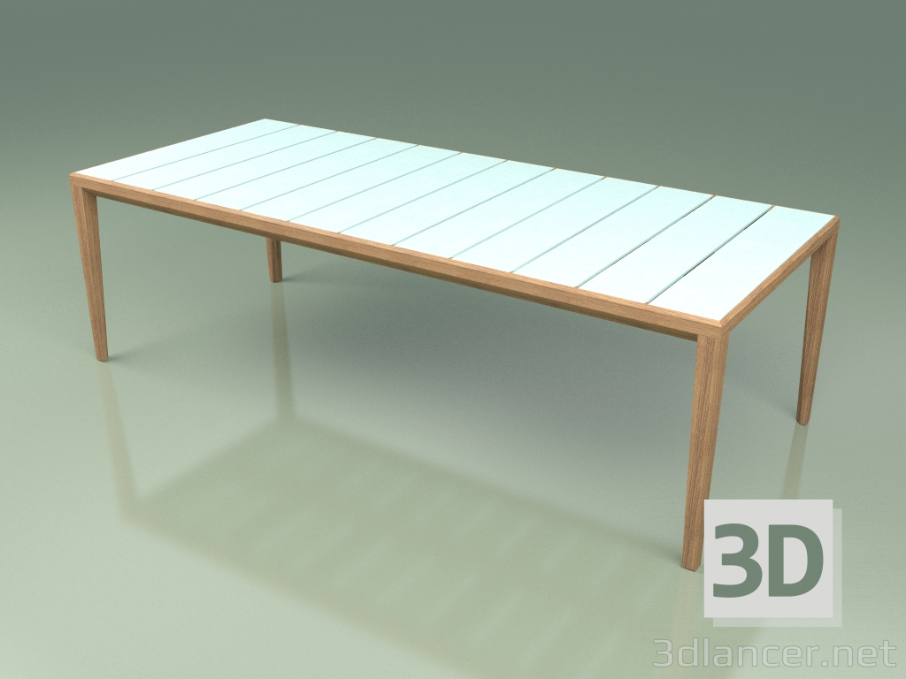 3d model Mesa de comedor 174 (Agua Gres Glaseada) - vista previa