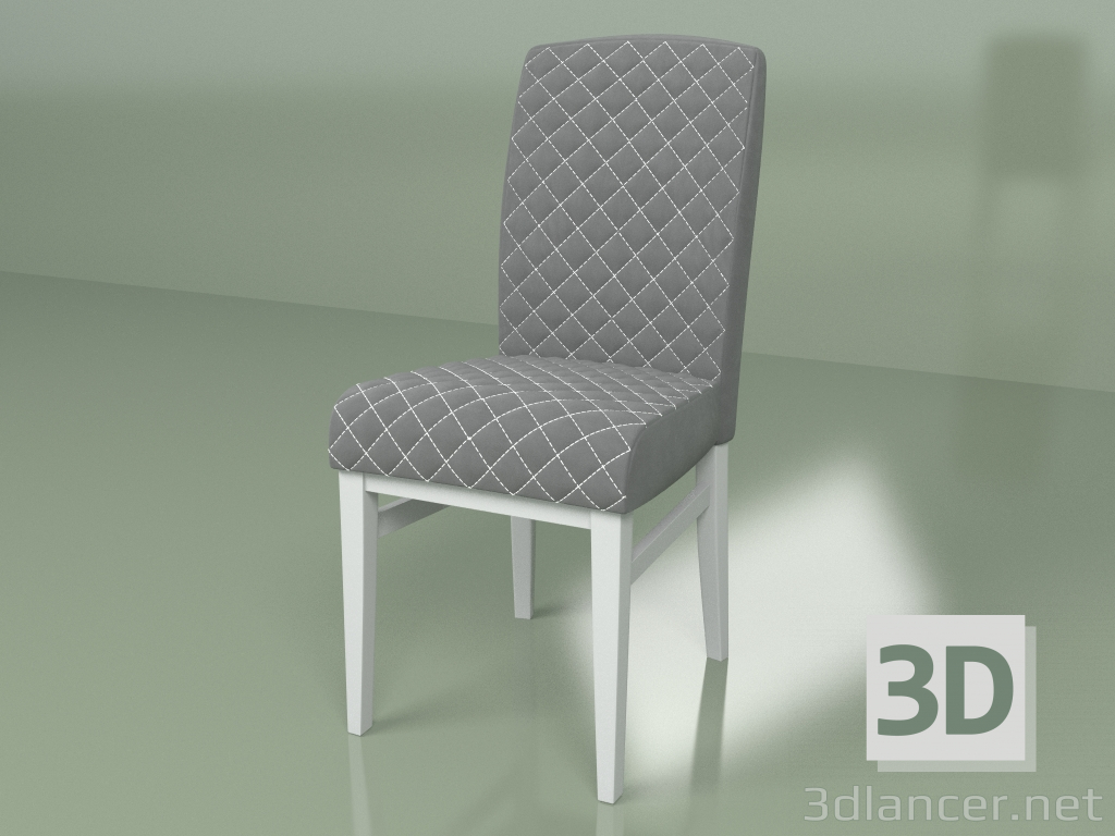 3d model Silla Titto (Blanca) - vista previa