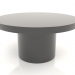 3d model Coffee table JT 021 (D=800x400, black plastic color) - preview