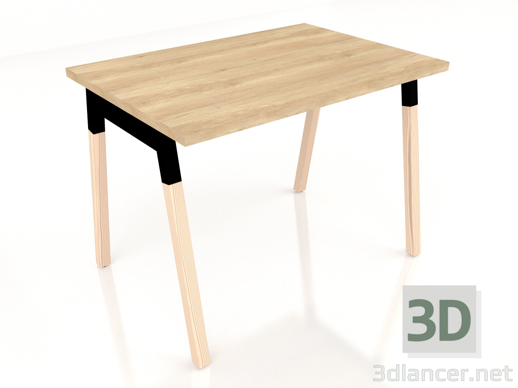 modèle 3D Table de travail Ogi W BOW19 (1000x700) - preview