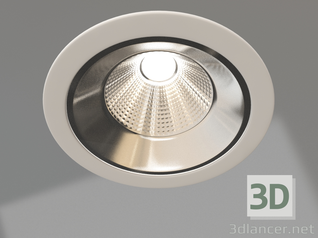 3d model Lámpara LTD-LEGEND-R115-10W Day4000 (WH, 50°) - vista previa